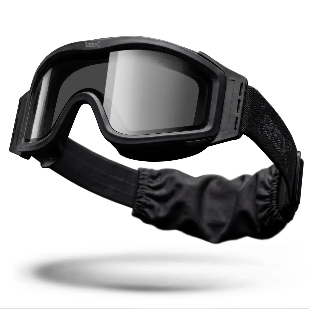 Bsx Tango Goggle - Standard W/ Smoke Lens - Black 1