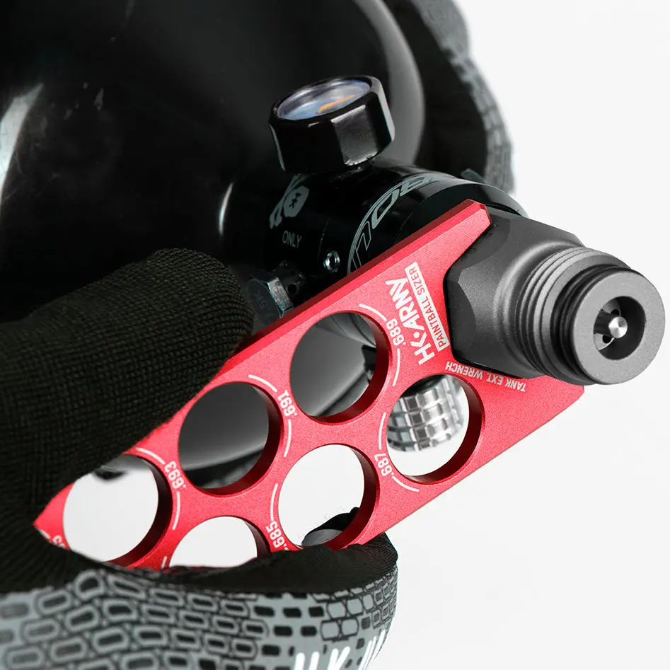 Paintball Sizer Guide - Red 2
