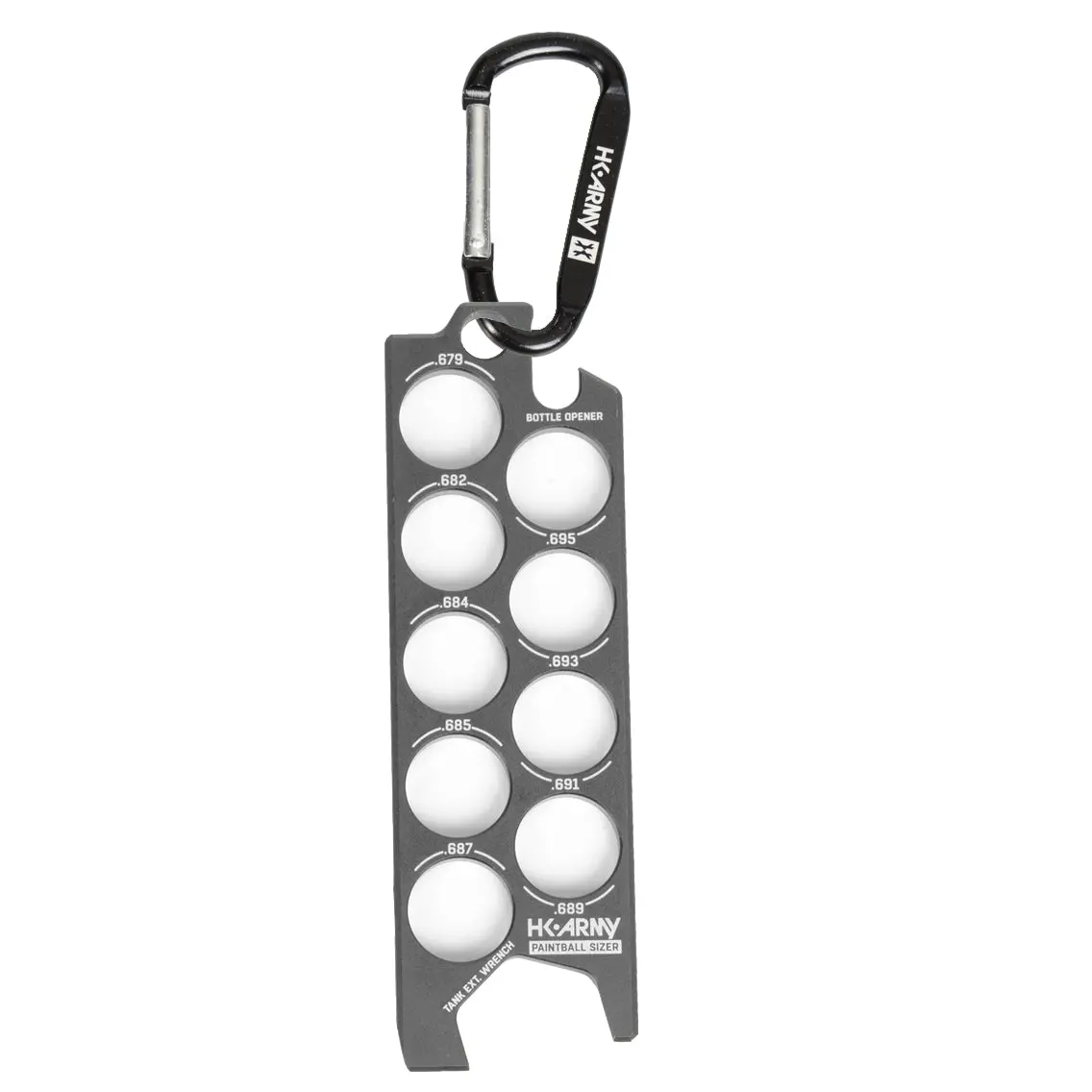 Paintball Sizer Guide - Pewter 1