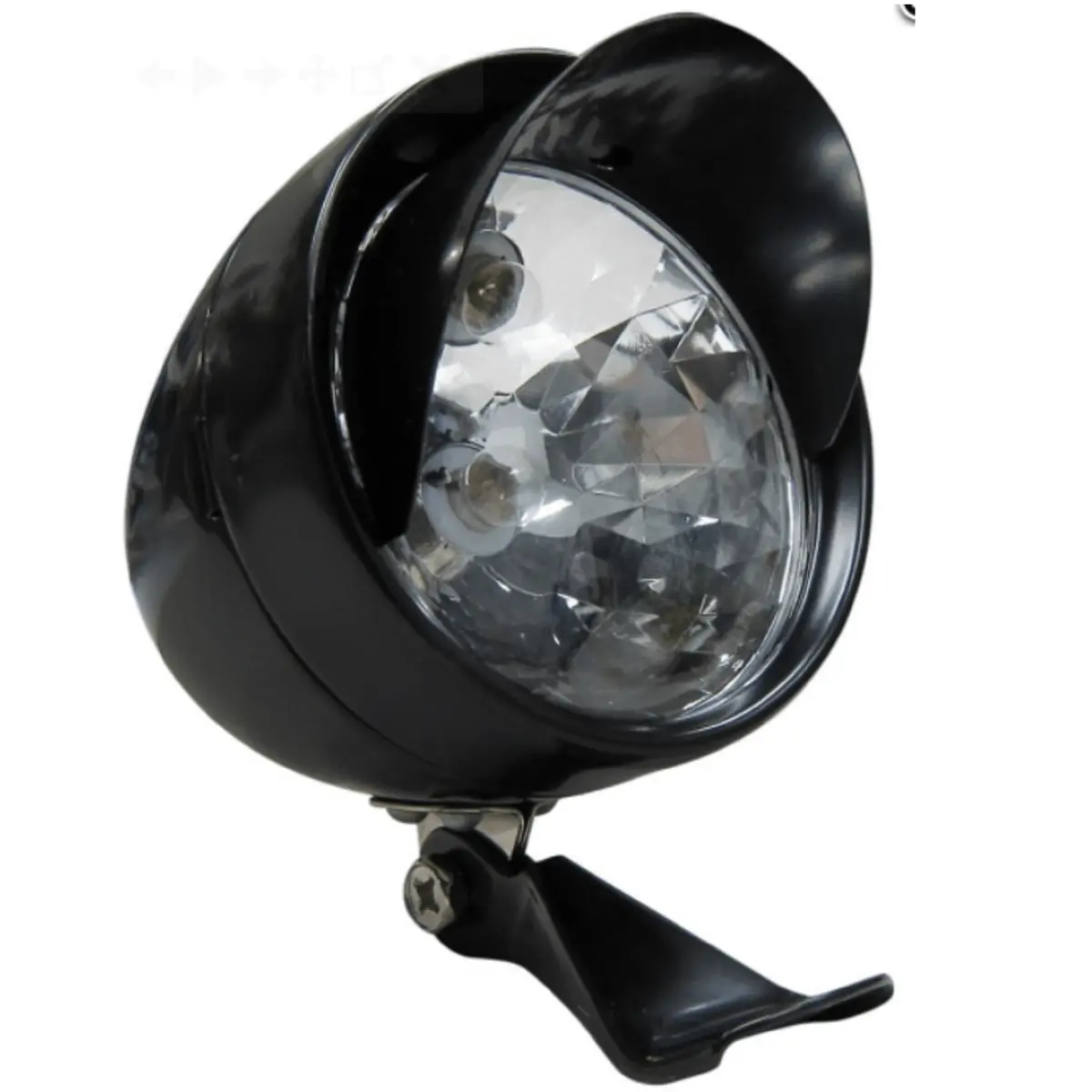 Bullet Head Light - Black, Incandescent 1