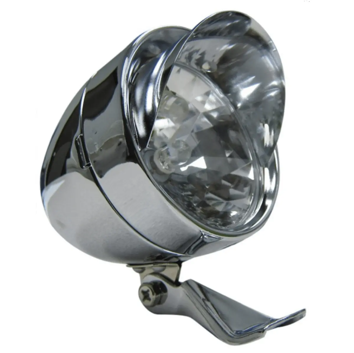 Bullet Head Light - Chrome, Incandescent 1