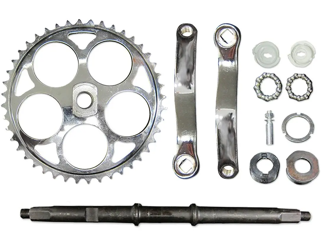 Wide Crank Assembly W/ Extended Bottom Bracket Assembly 1