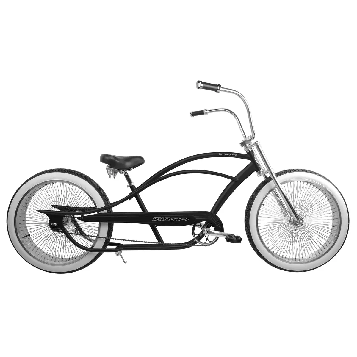 Micargi 26" Bronco Pro Chopper Cruiser Stretch Bike 1
