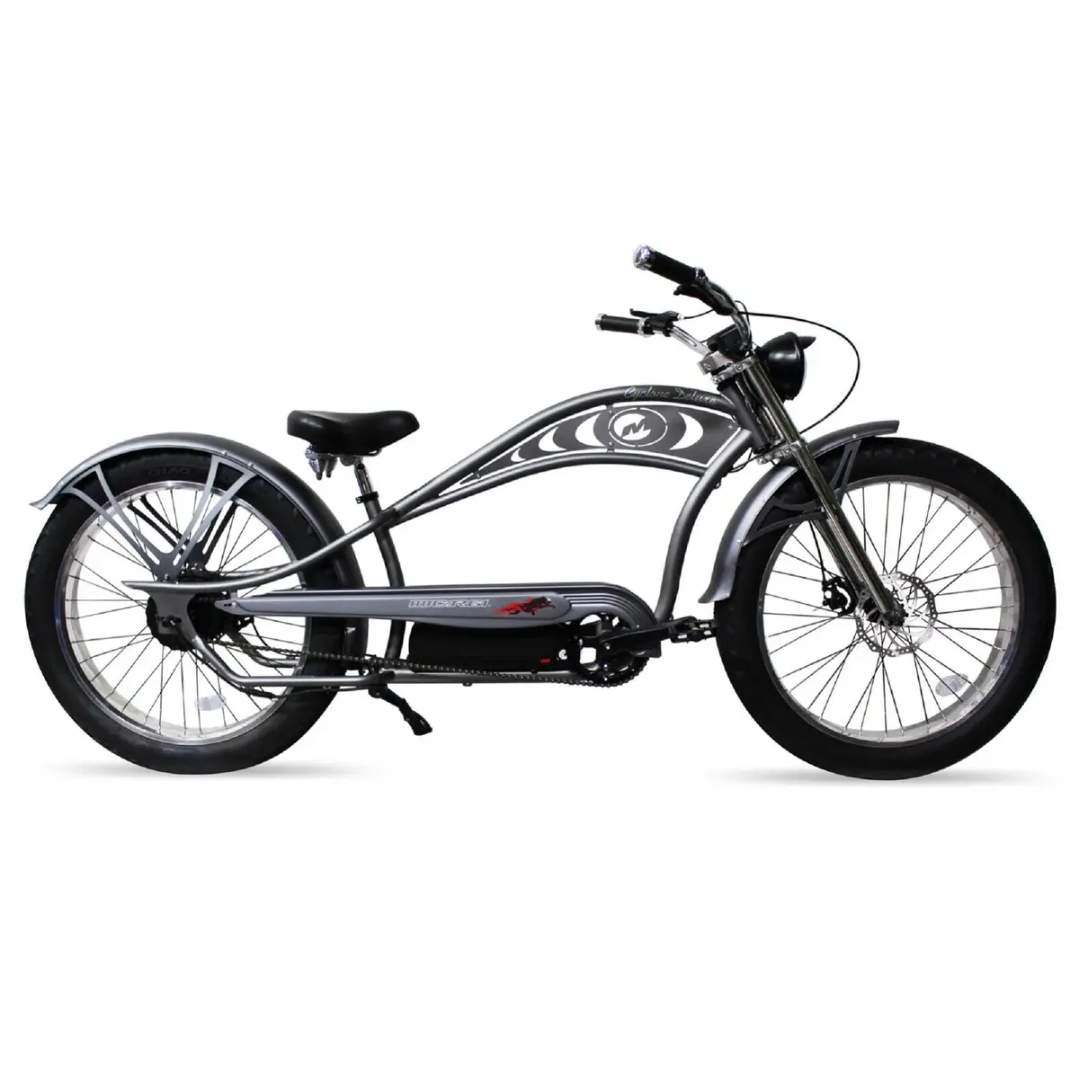 Micargi Cyclone 2.0 Deluxe 500W Fat Tire Cruiser Electric Bike 4