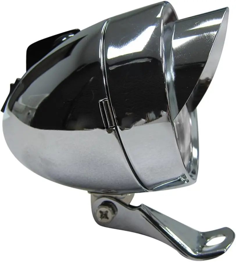 Bbr Tuning Led Bullet Head Light Retro Style - Chrome 2