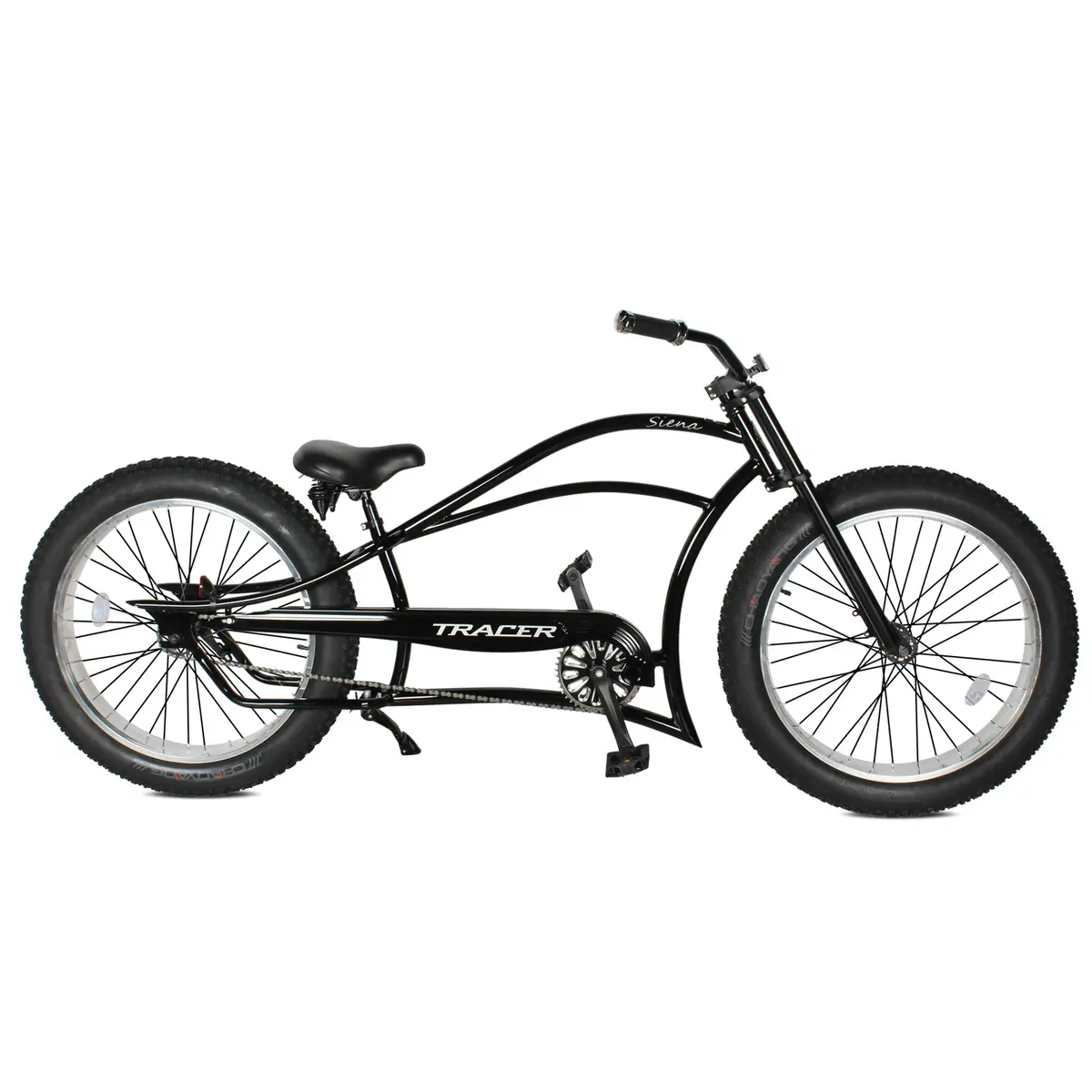 Tracer 26" Siena Chopper Stretch Cruiser Fat Tire Bike 1