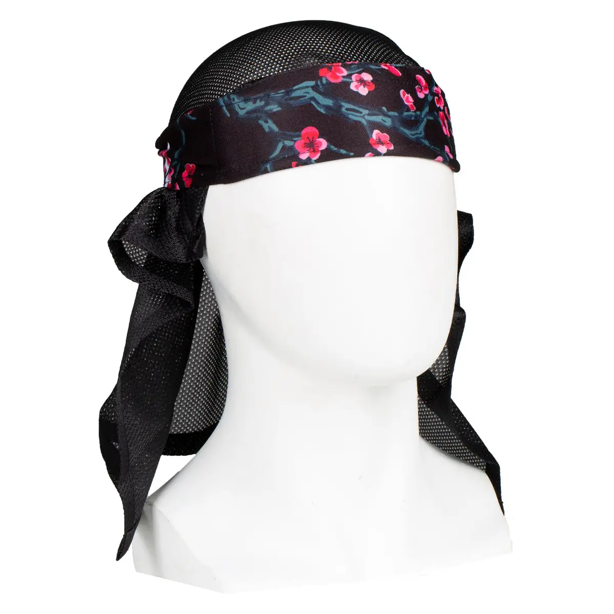 Blossom Black - Headwrap 1