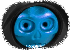 Skeleton Power Button + Release Trigger Ltr/Rotor Kit - Blue 2