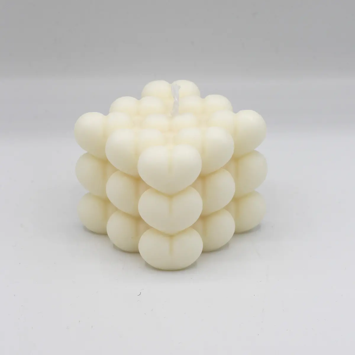 Kerze „Bubble Herz“ 1