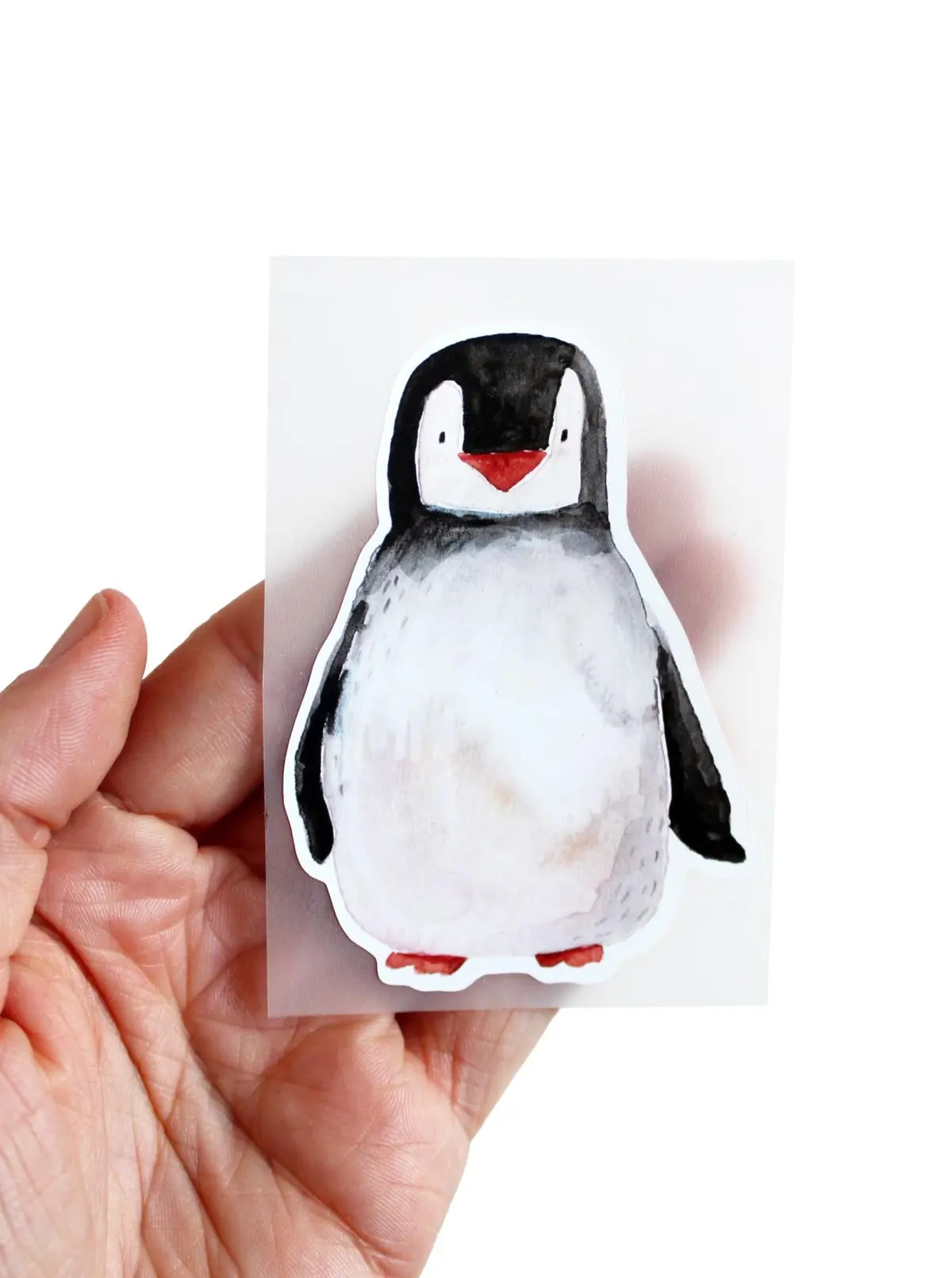 Bügelbild Pinguin 1
