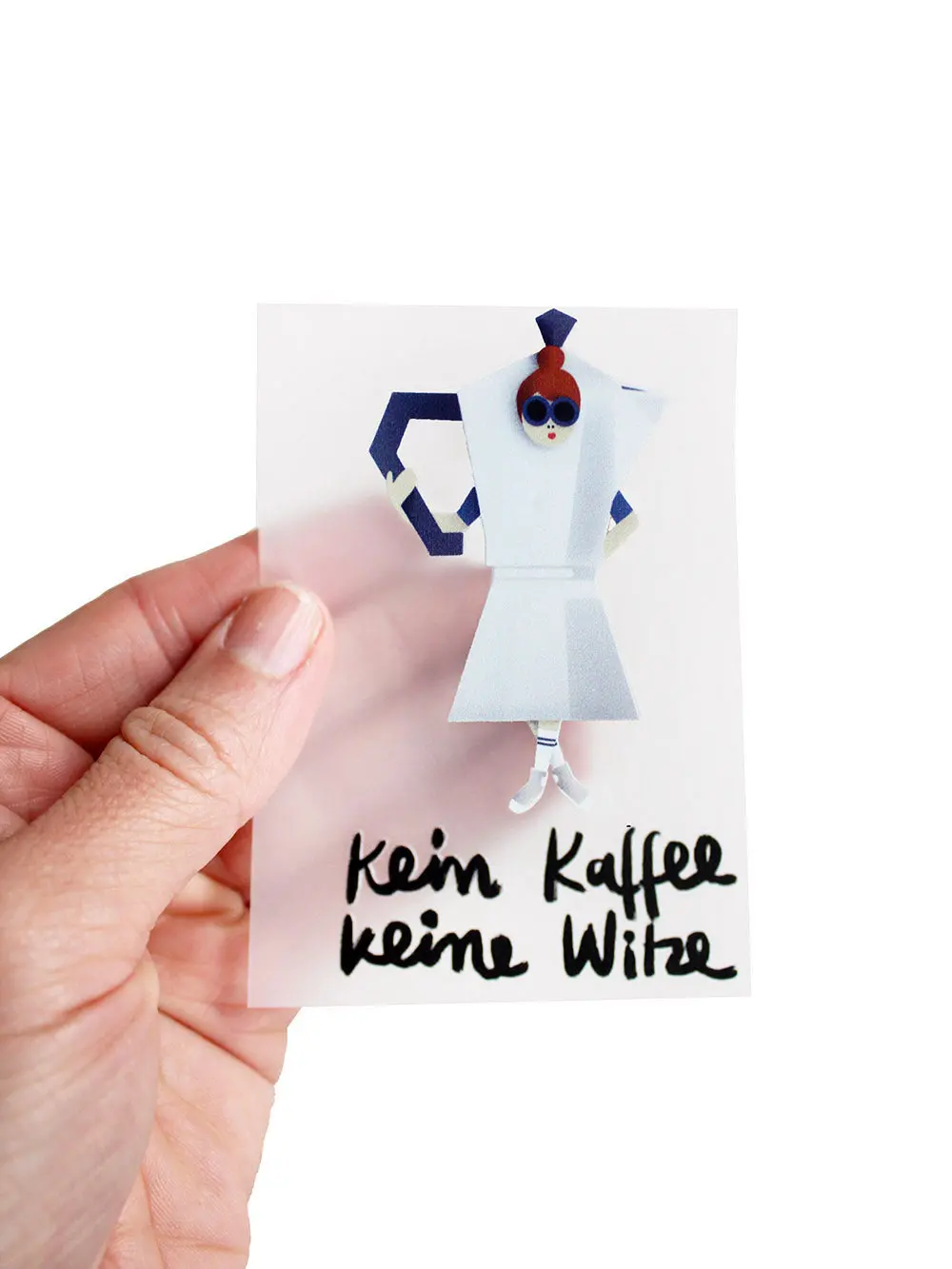 Bügelbild Randlos "Kaffee Anne" 1