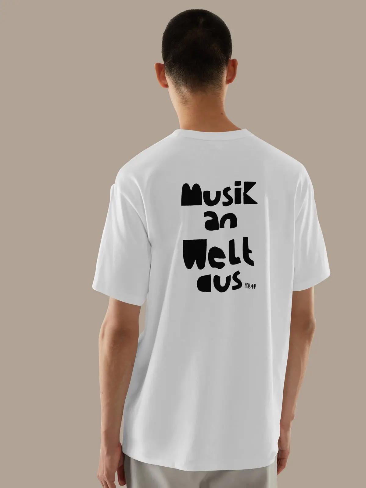 Xxl Bügelbild Randlos "Musik An, Welt Aus" 1