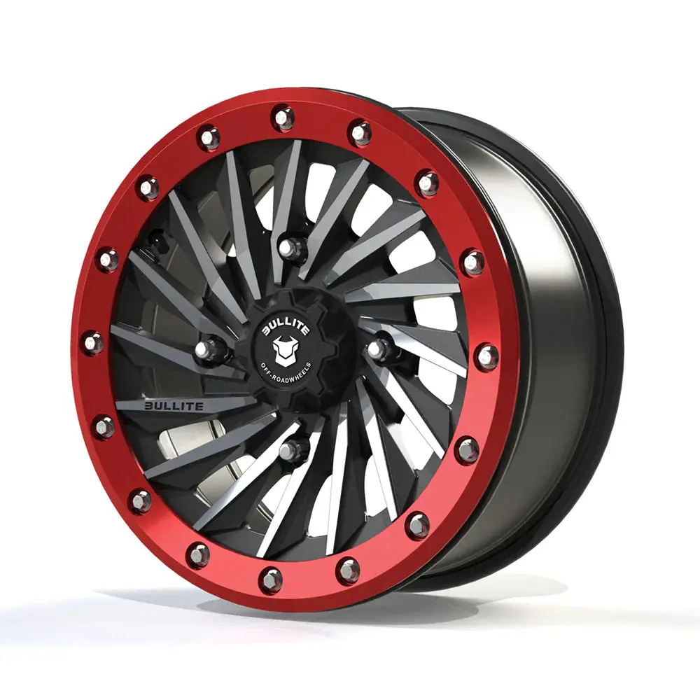 Bullite Blade Wheel Black/Gun Metal, 14X7.0, 4/137, 5+2 1