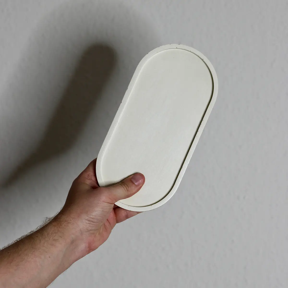 Beton Untersetzer „Oval L“ 2