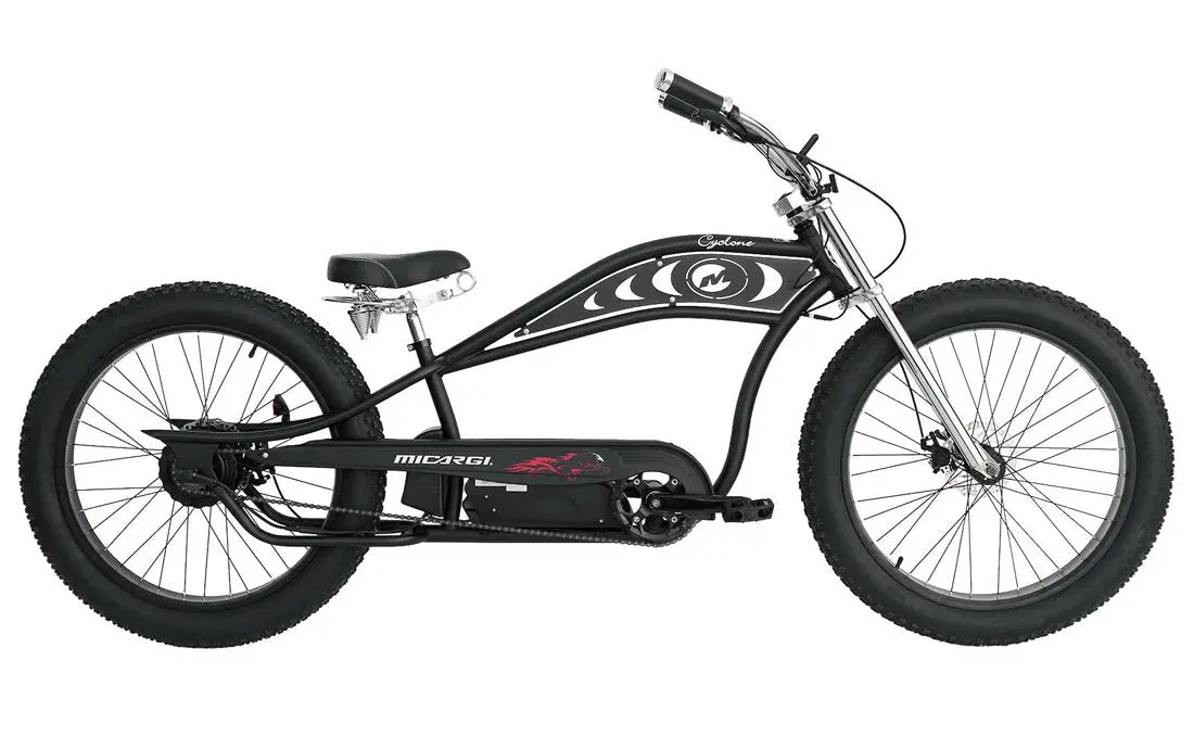 26" Micargi Cyclone 48V Electric Fat Tire Beach Cruiser 2