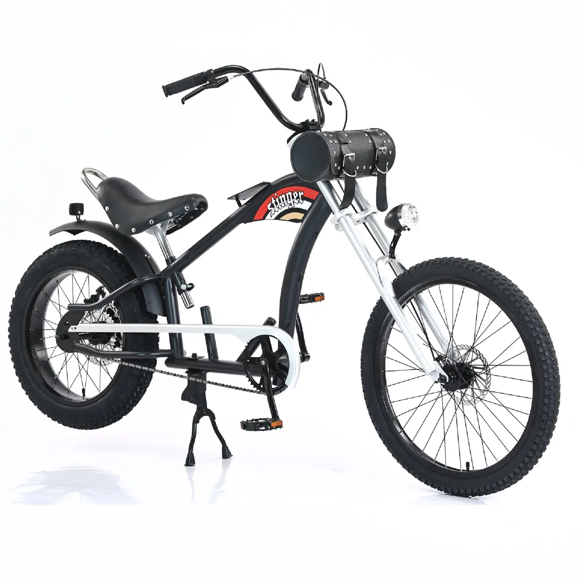 Bbr Tuning Stinger Motor-Ready Mini Chopper Motorized Bicycle 1