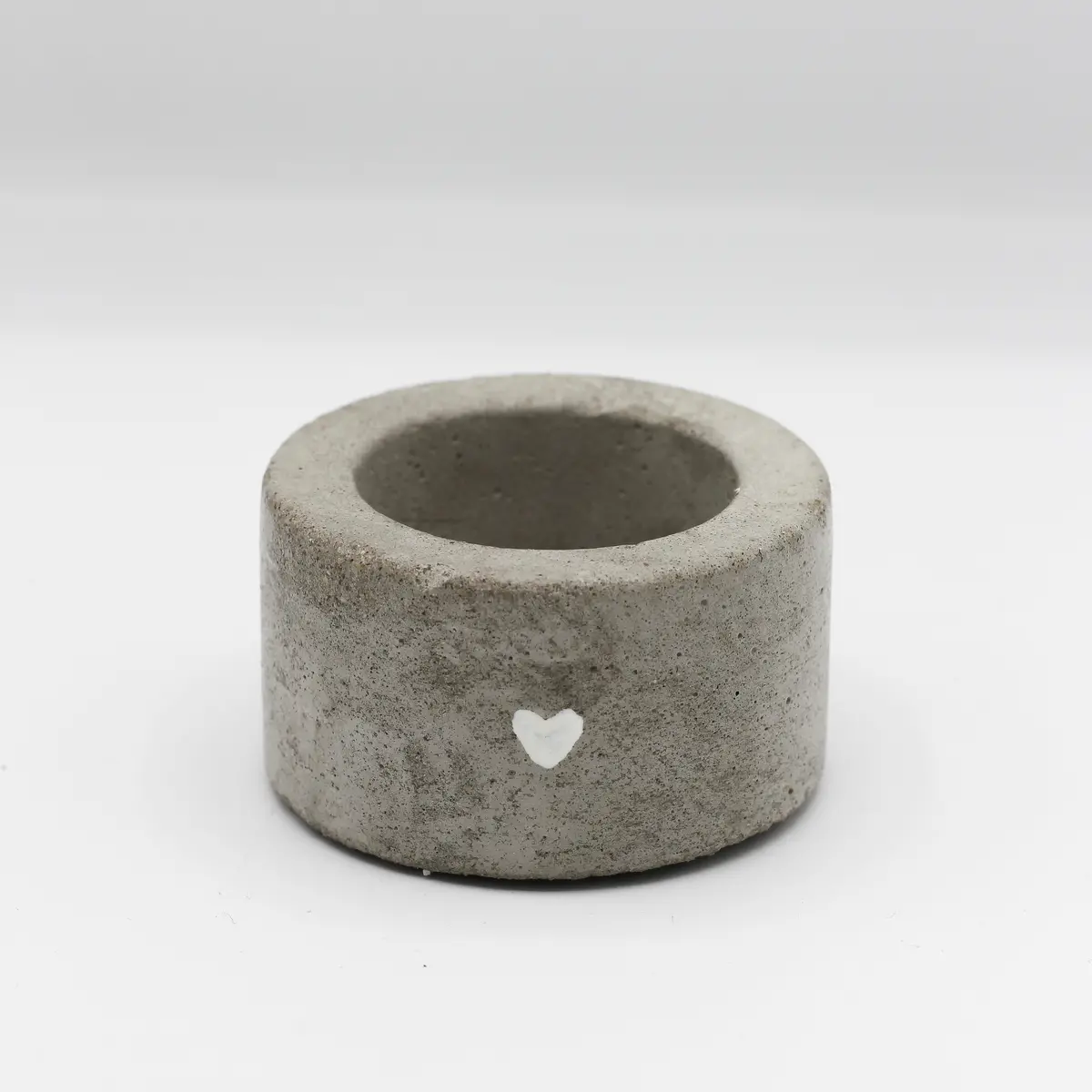 Beton Teelichthalter „Chunky Rund“ 2
