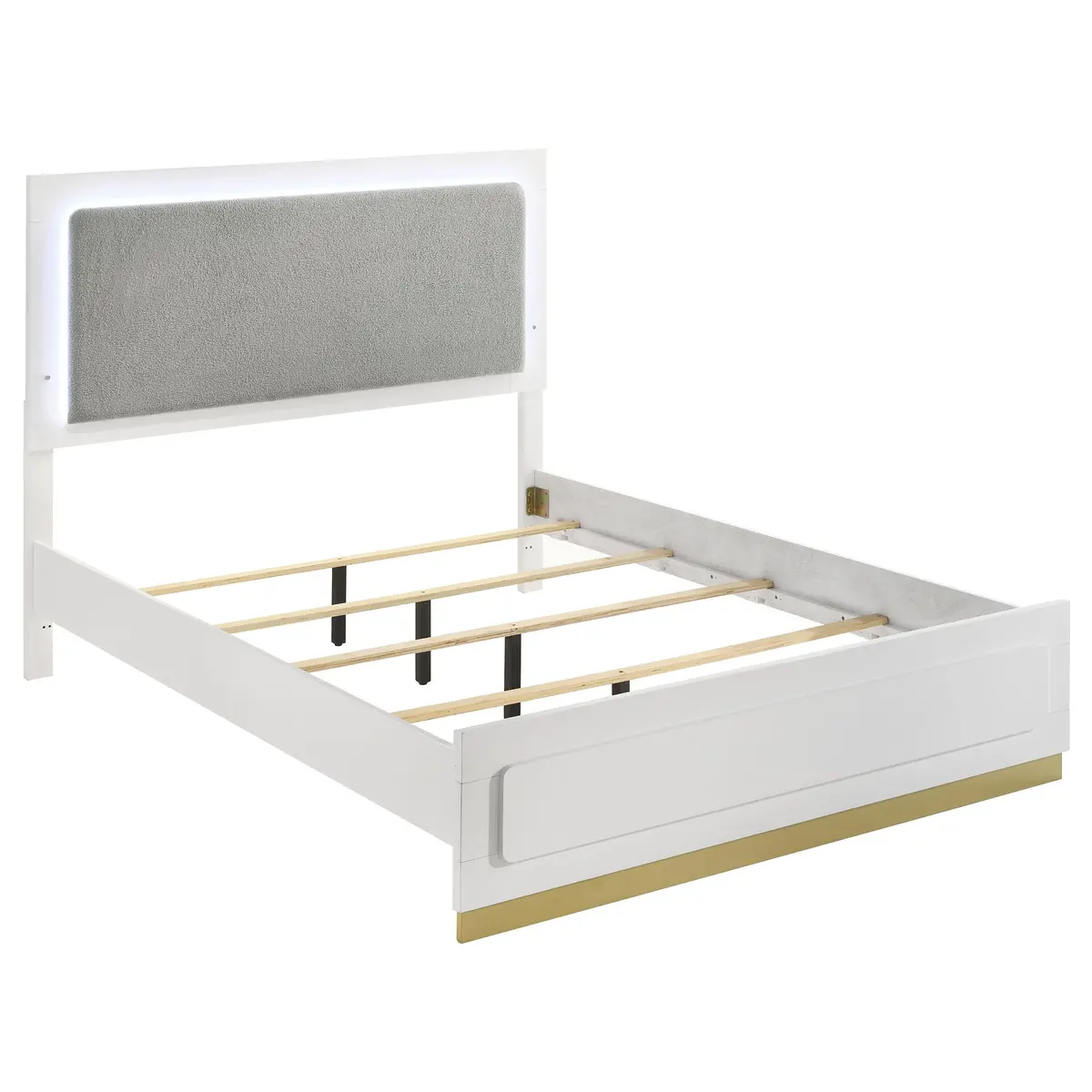 Caraway Panel Bed With Led Lighting 1