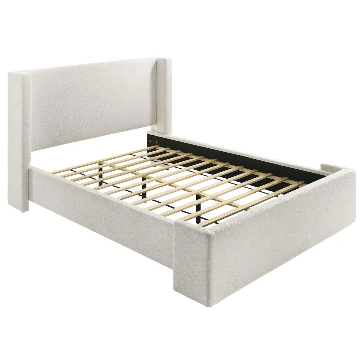 Alamosa Wingback Platform Bed 2