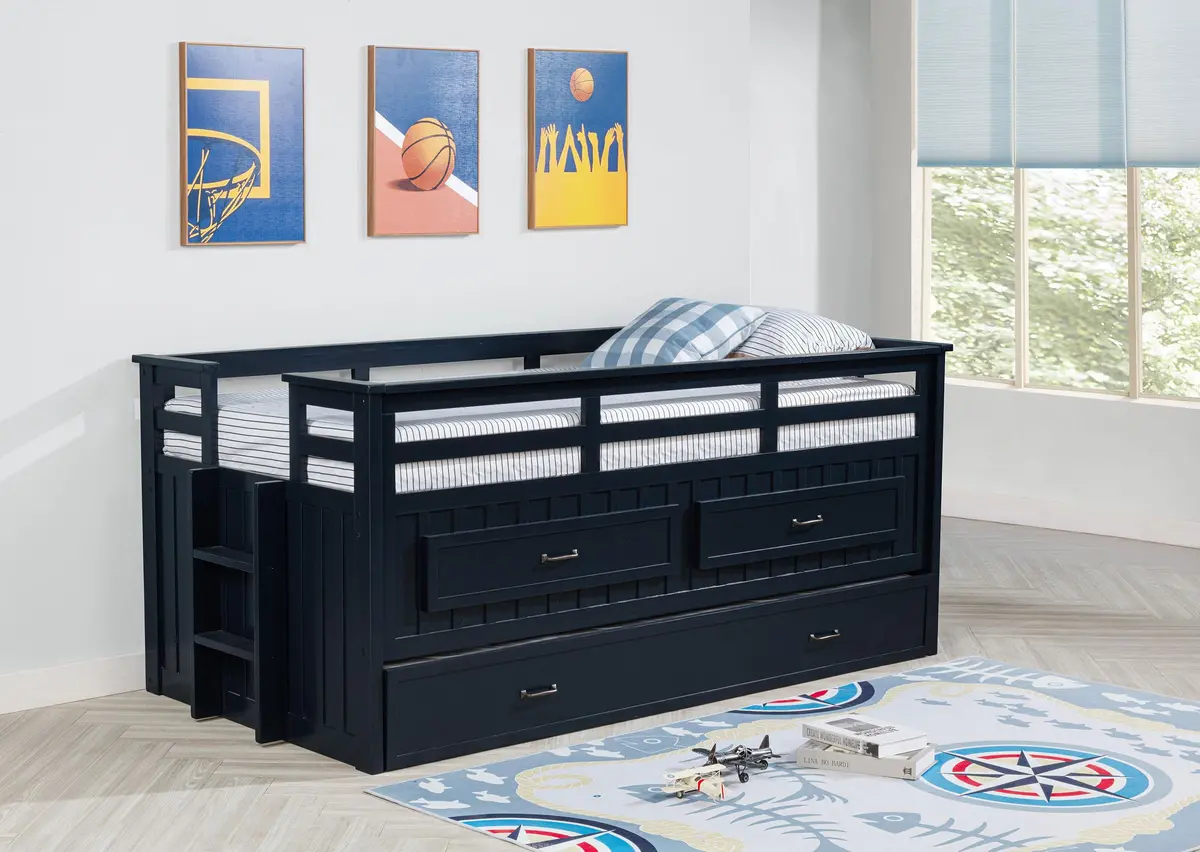 Carlsbad Captains Bed With Trundle 2