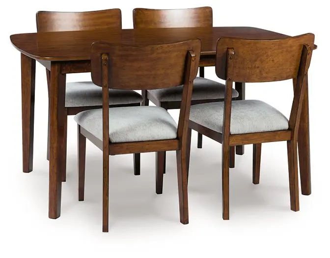 Tameride Dining Table And 4 Chairs (Set Of 5) 1