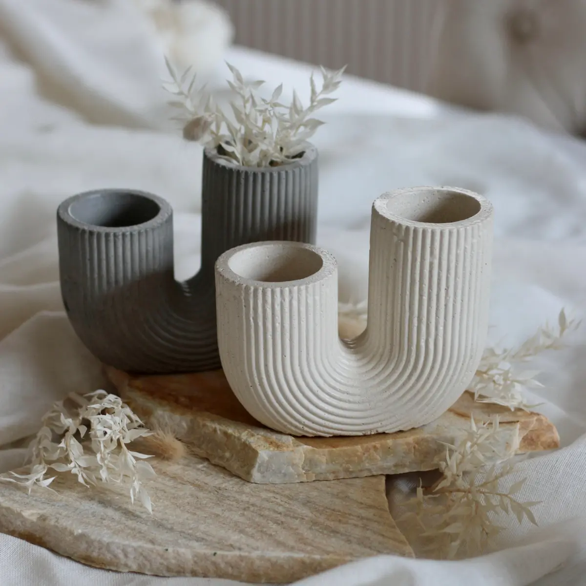 Betonvase „U-Vase Xl“ 1