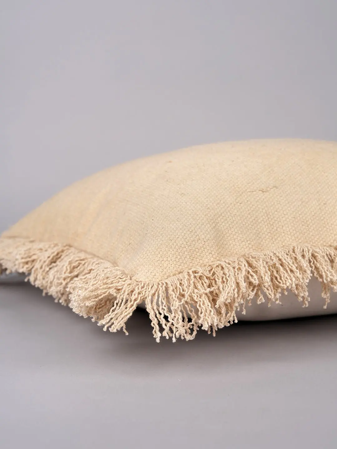 Beige - Square Cushion Cover 2