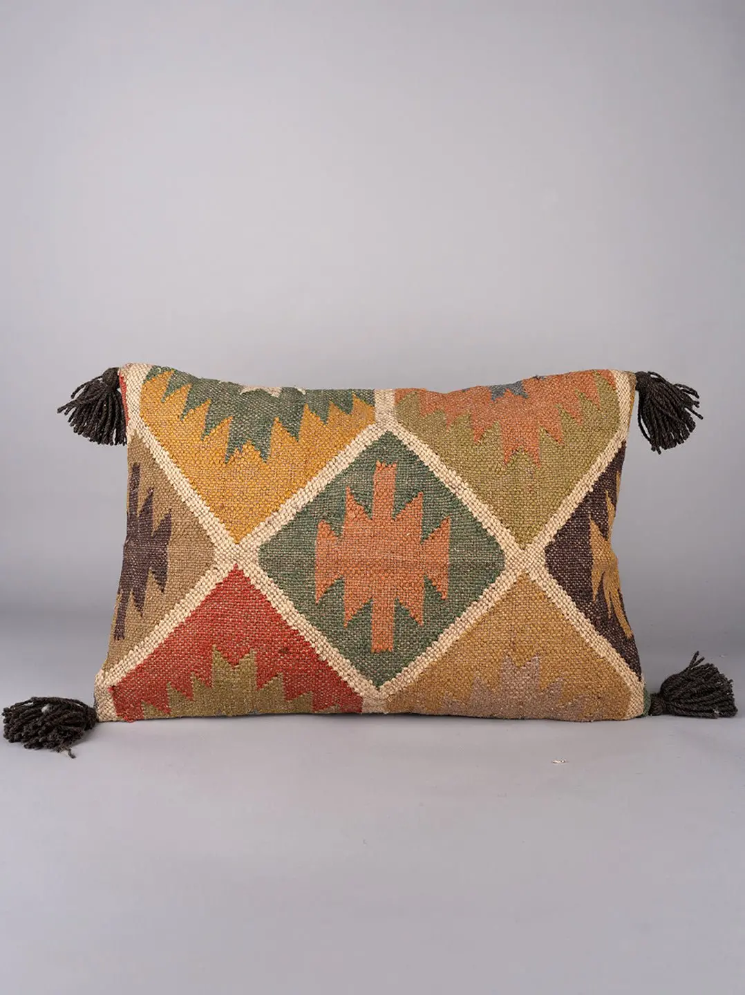 Declan - Kilim Lumbar Cushion Cover 1
