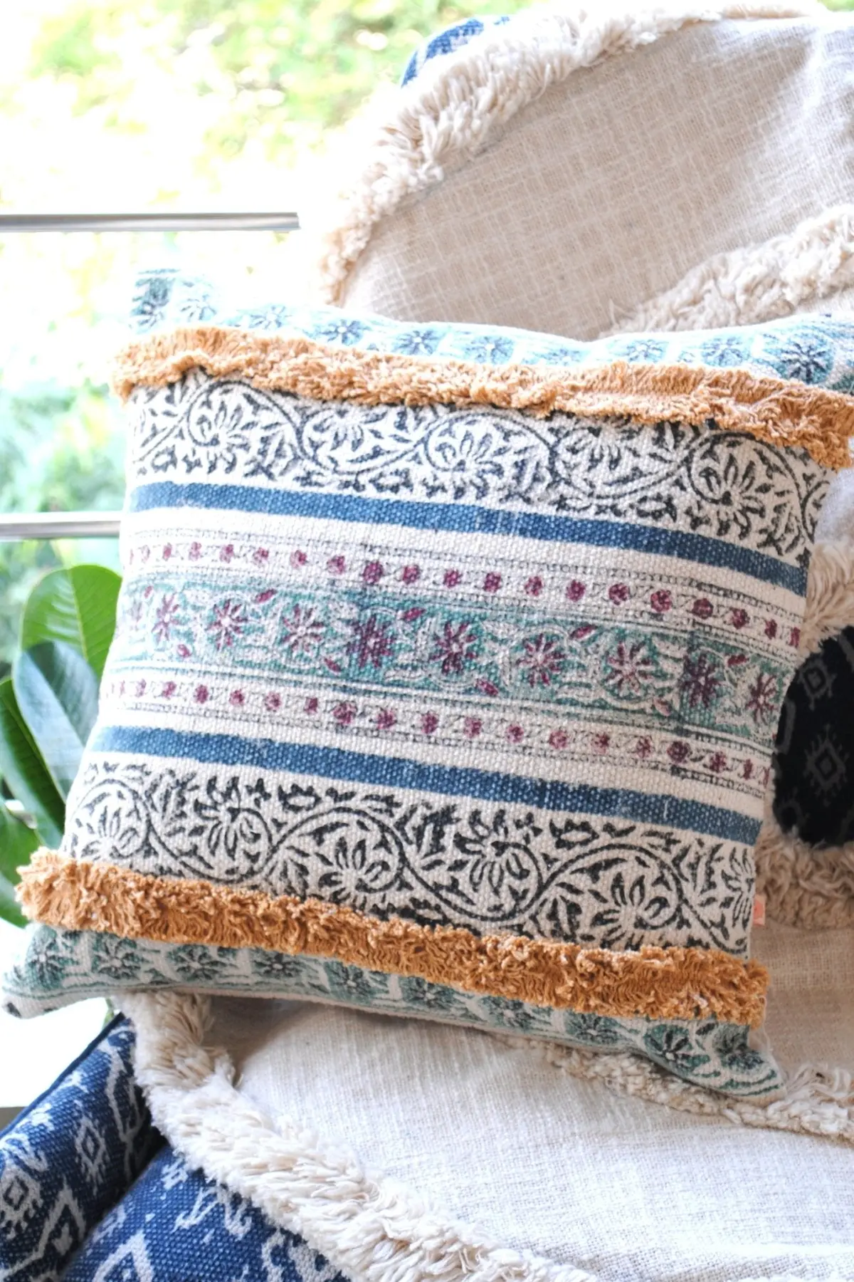 Celosia - Square Cushion Cover 1