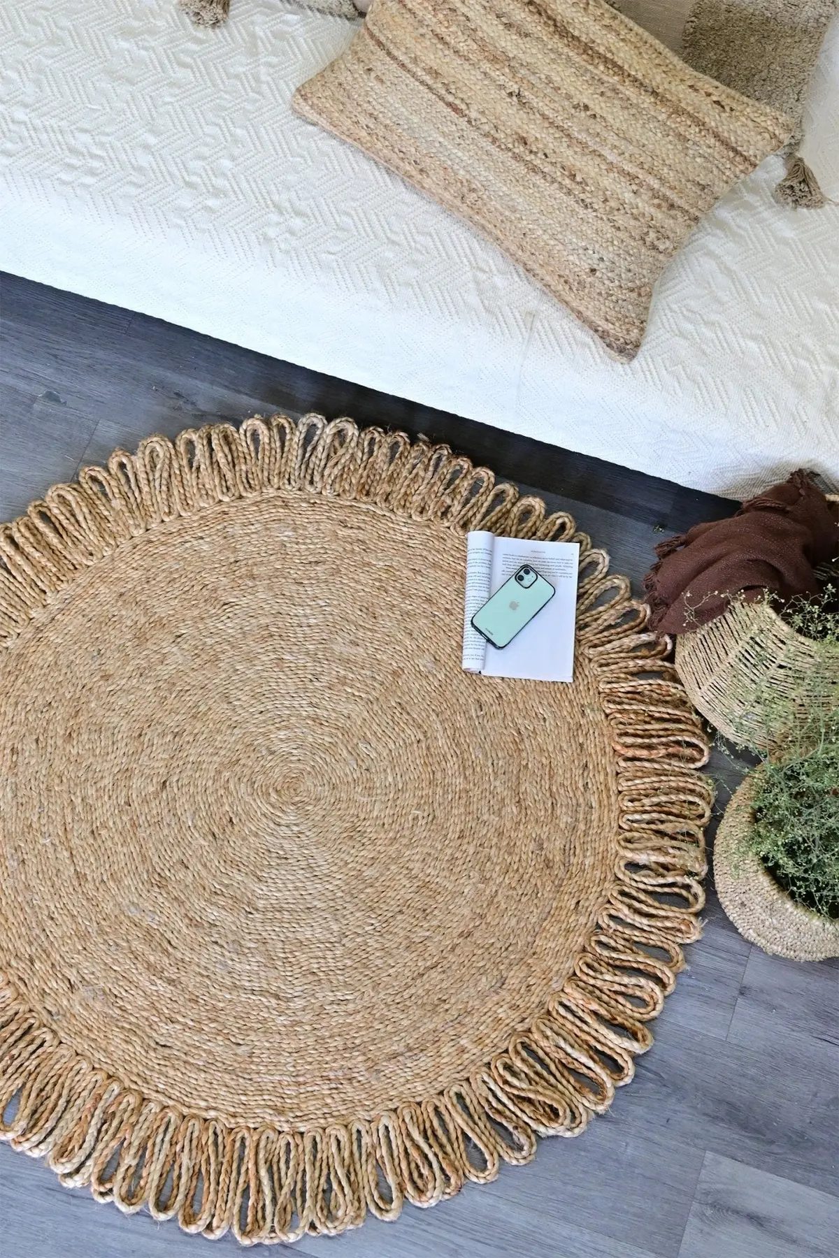 Desire - Round Jute Rug 4