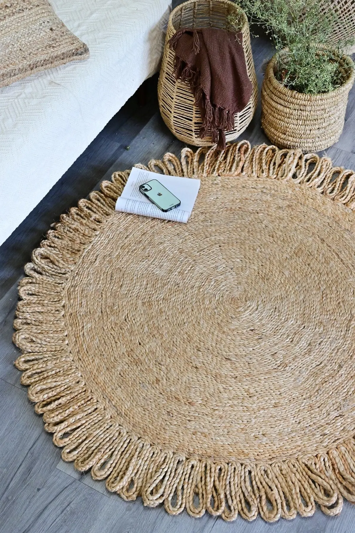 Desire - Round Jute Rug 5