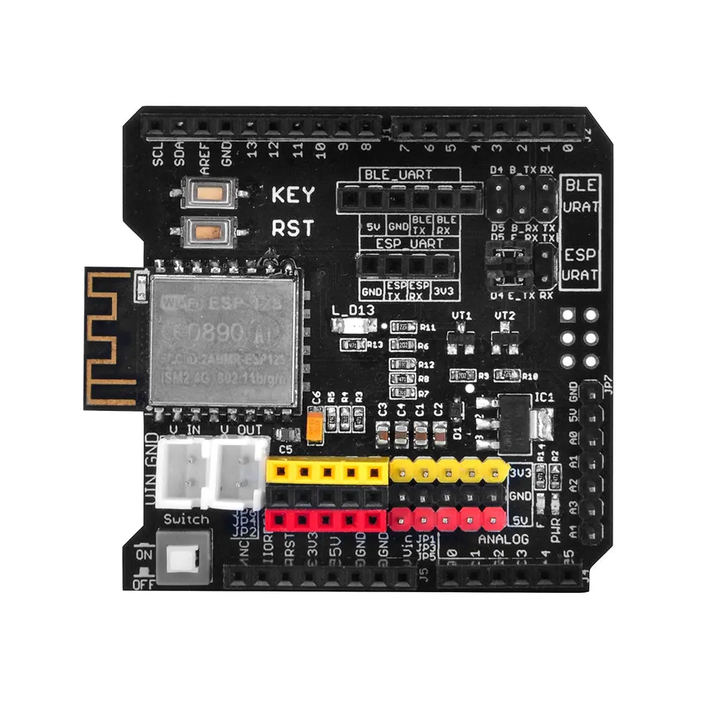 Osoyoo Wifi Shield V1.3 Esp8266 Module For Arduino Uno 1