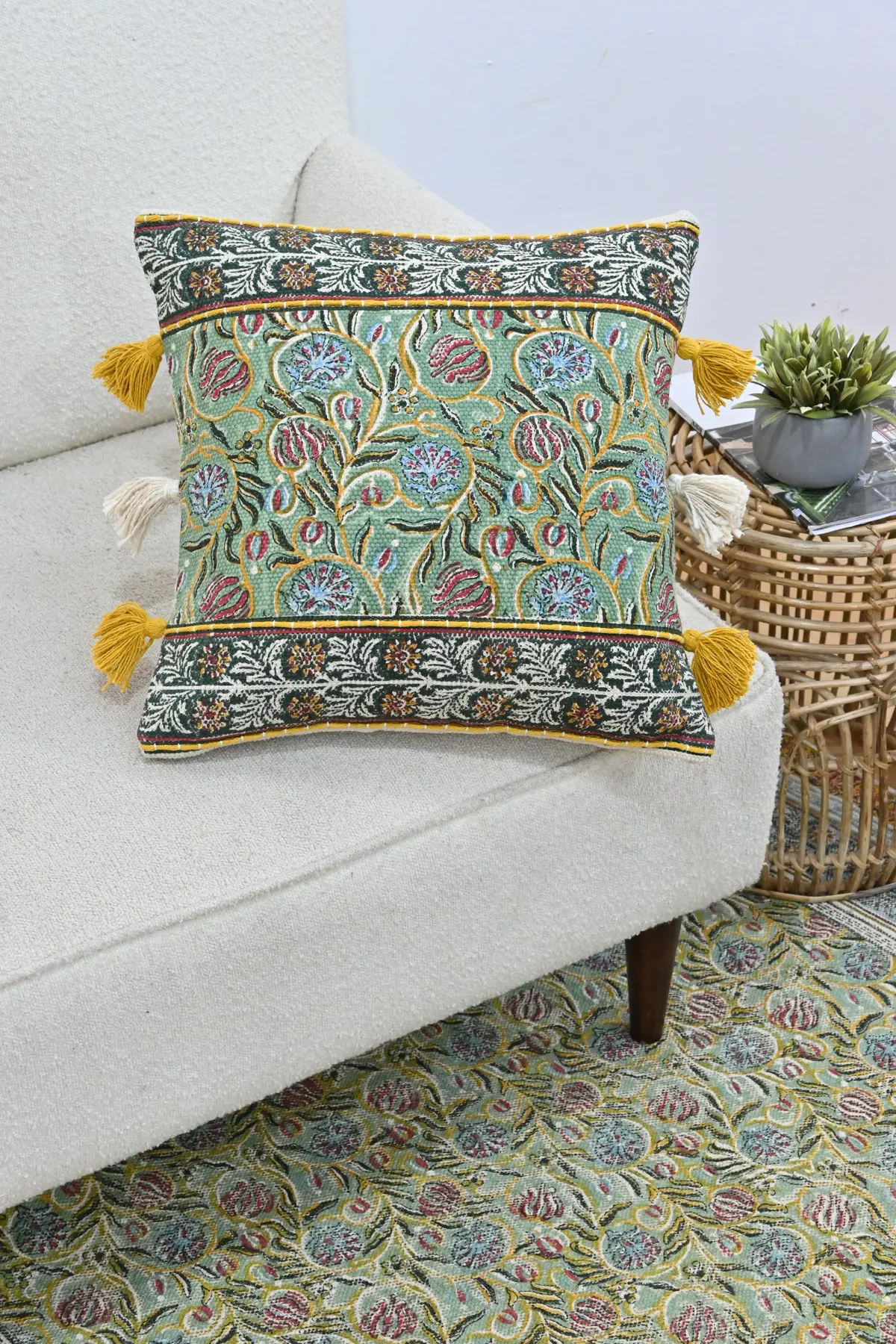 Zahra - Square Cushion Cover 2