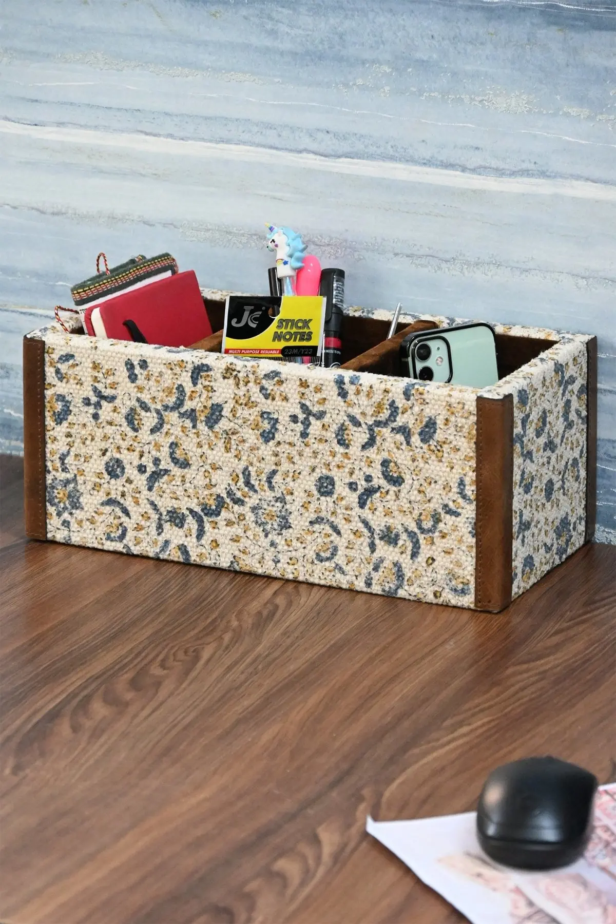 Berger - Cotton Printed Cabinet For Desk Accessories 1