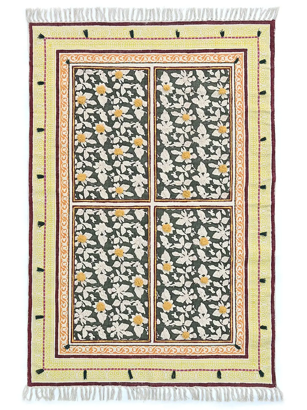 Millen - Block Printed Rug 1