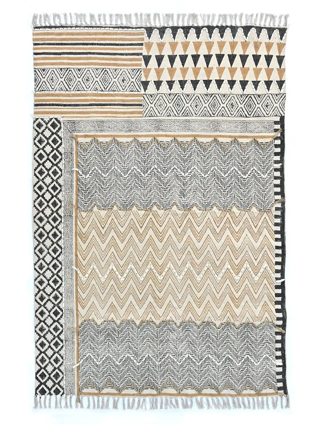 Odyssey - Block Printed Rug 1