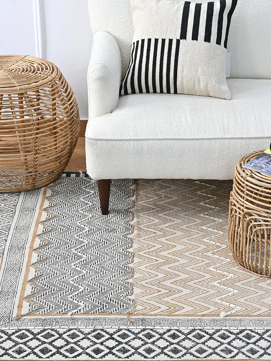 Odyssey - Block Printed Rug 6