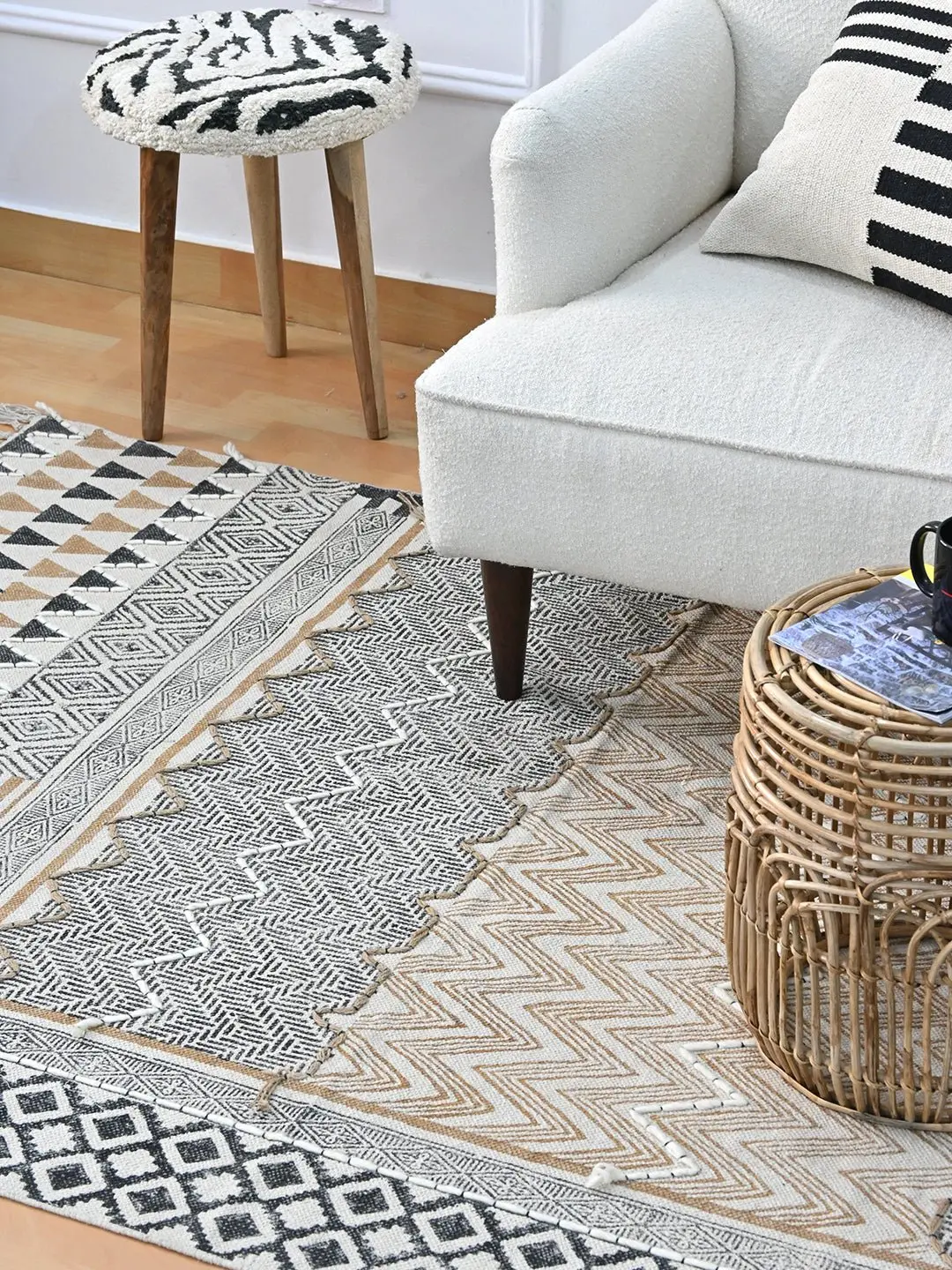 Odyssey - Block Printed Rug 2