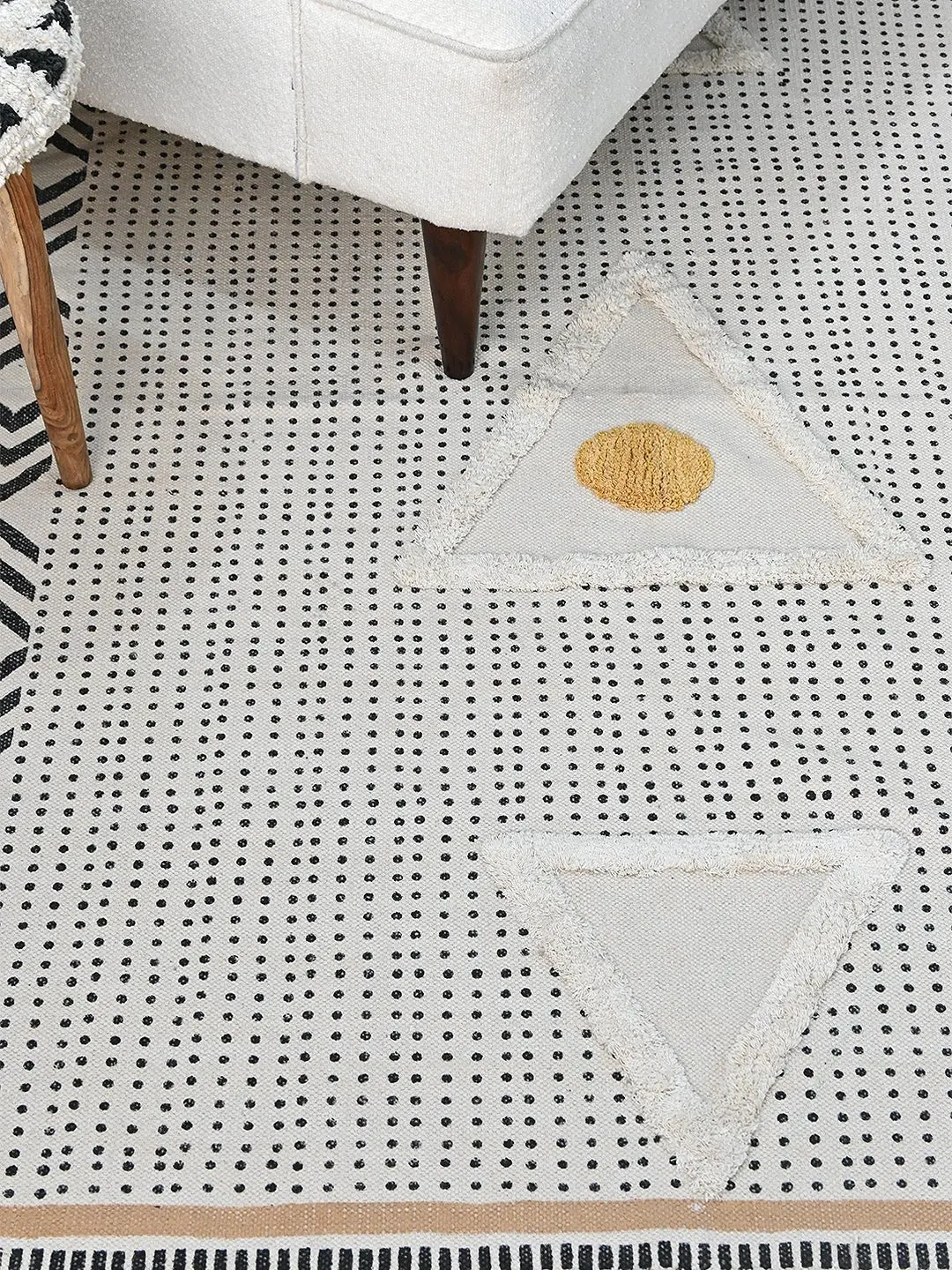 Adeola - Block Printed Rug 5