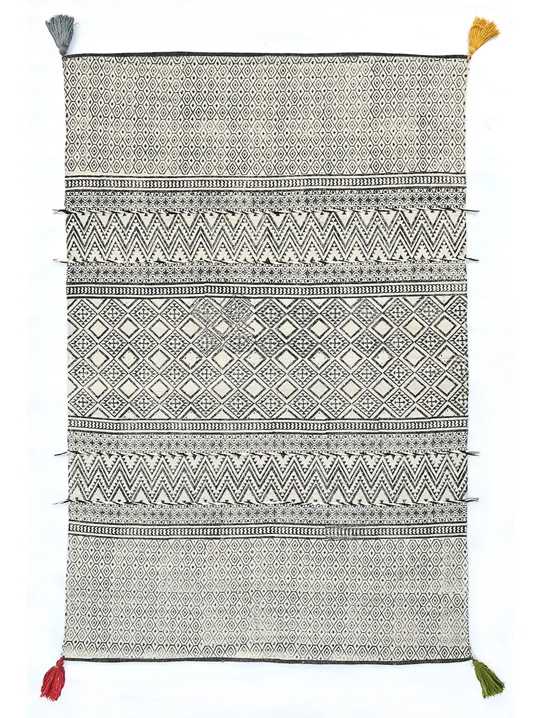 Balsam - Block Printed Rug 1
