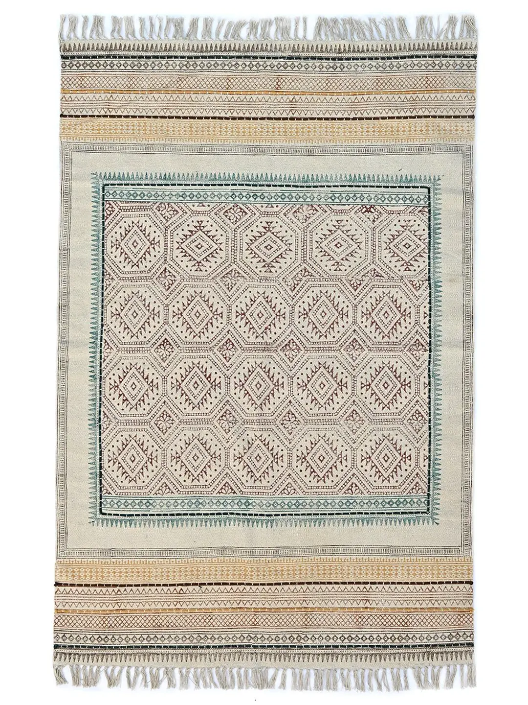 Premier - Block Printed Rug 1