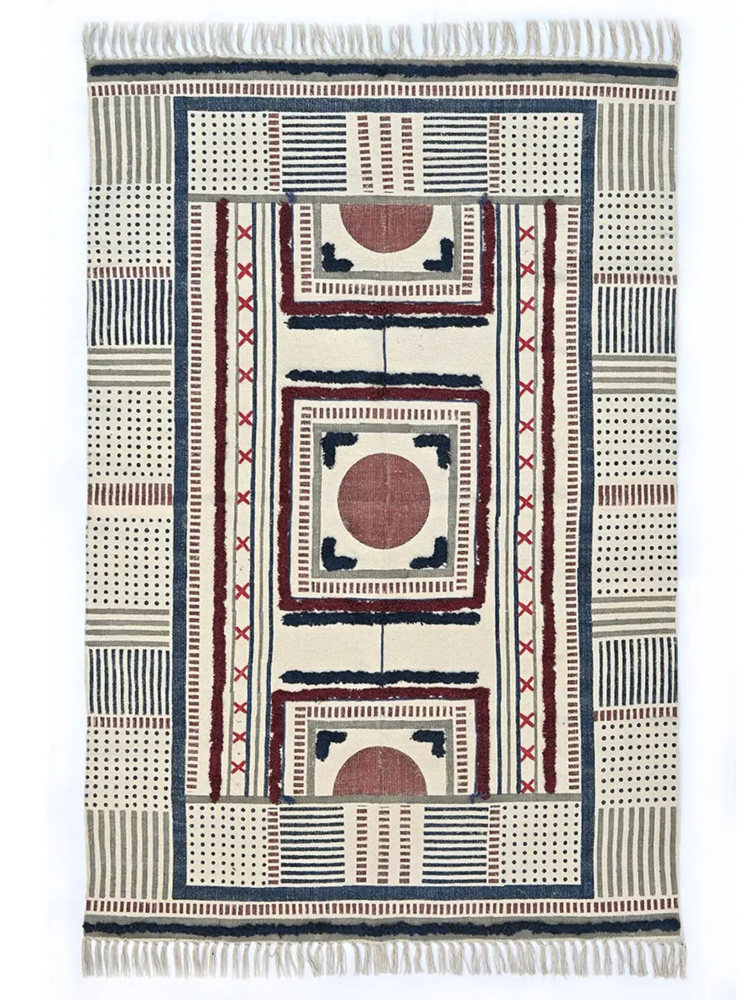 Belstaff - Block Printed Rug 1