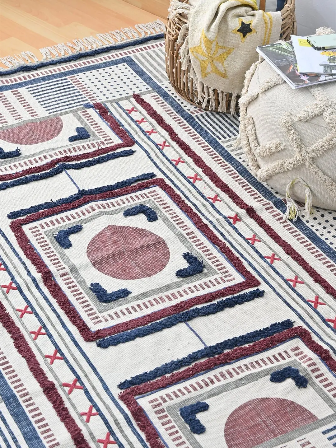 Belstaff - Block Printed Rug 2