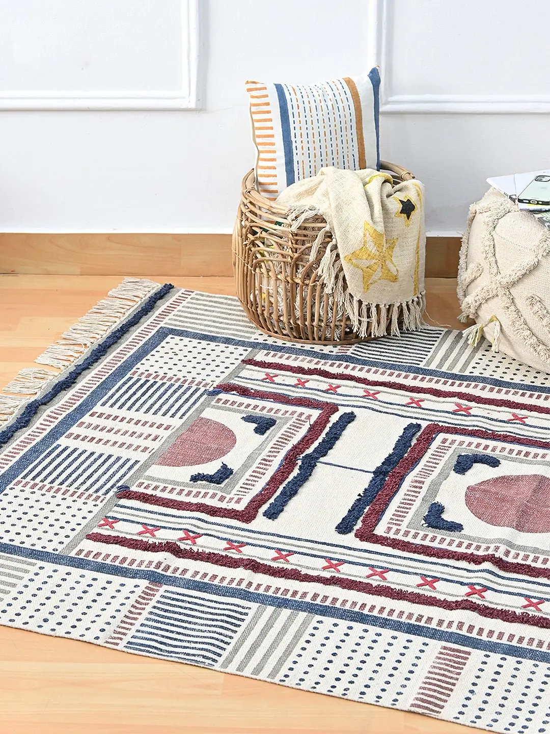 Belstaff - Block Printed Rug 4