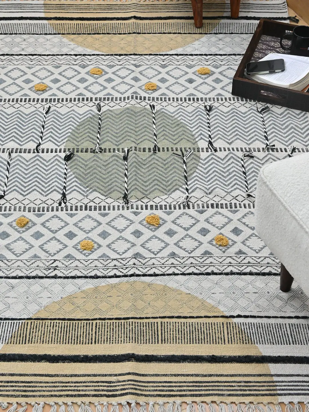 Dignity - Block Printed Rug 3