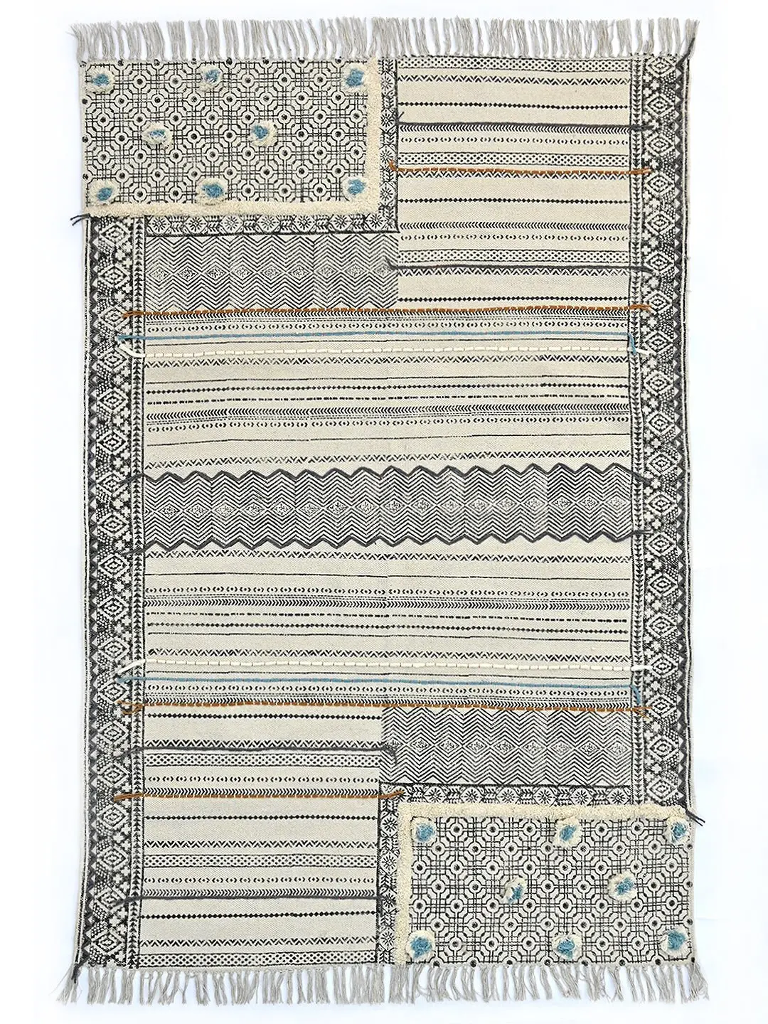 Ehico - Block Printed Rug 1