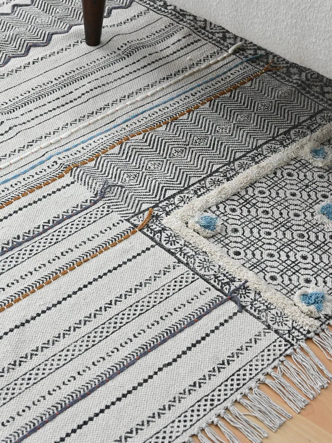 Ehico - Block Printed Rug 4
