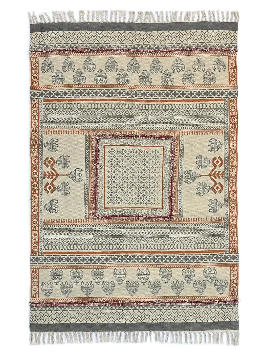 Lancet - Block Printed Rug 1