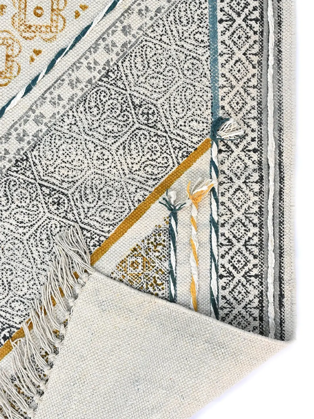 Oliver - Block Printed Rug 3
