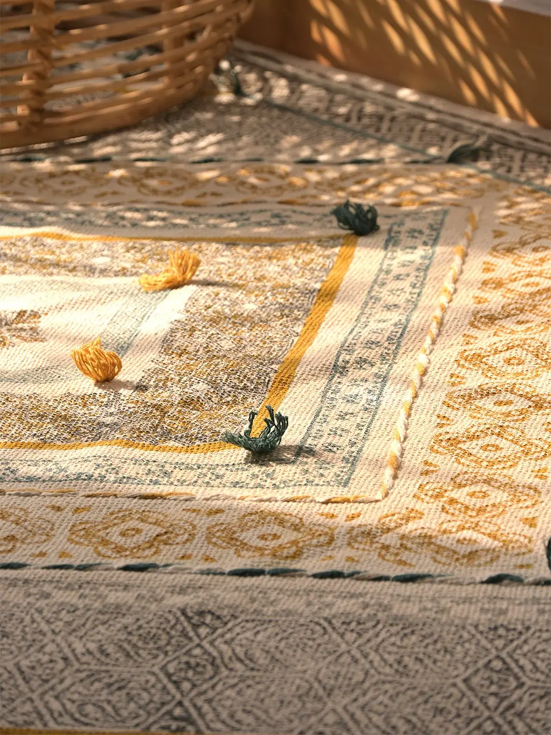 Oliver - Block Printed Rug 4